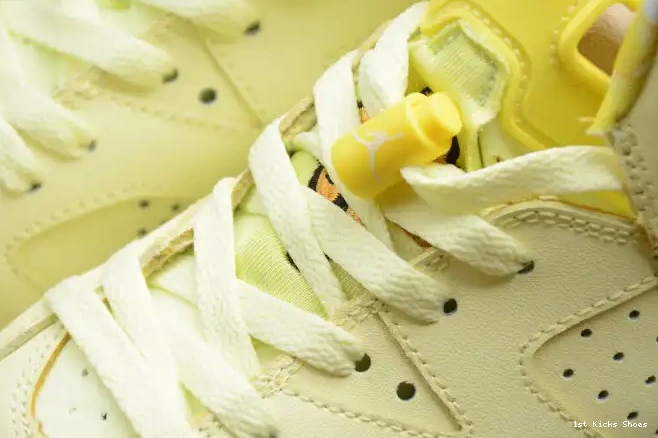 1st Kicks Jordan (GS) 543390-800 6 Retro Floral Air Yellow Dynamic 0522